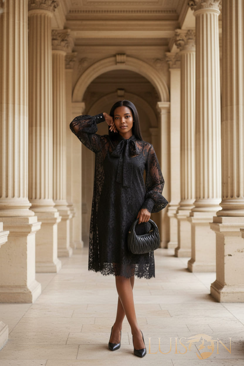 Vestido Drim Negro - Imagen 2