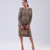 Vestido Jaklin (6) Vestido Jaklin Beige Dorado