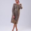 Vestido Jaklin (7) Vestido Jaklin Beige Dorado