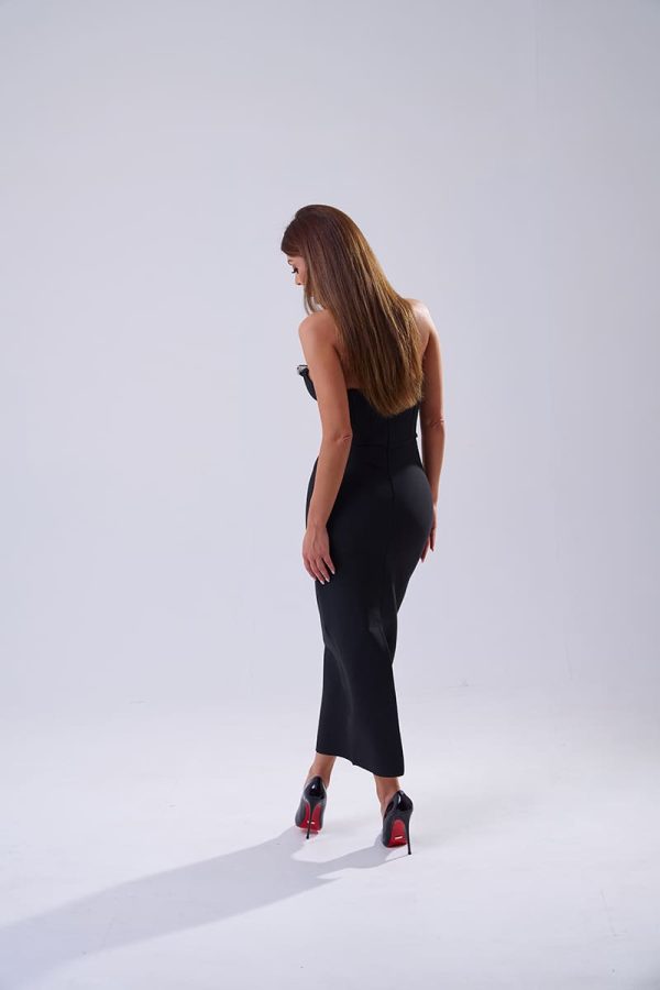 Tacones Helena Noche Negra Lacado