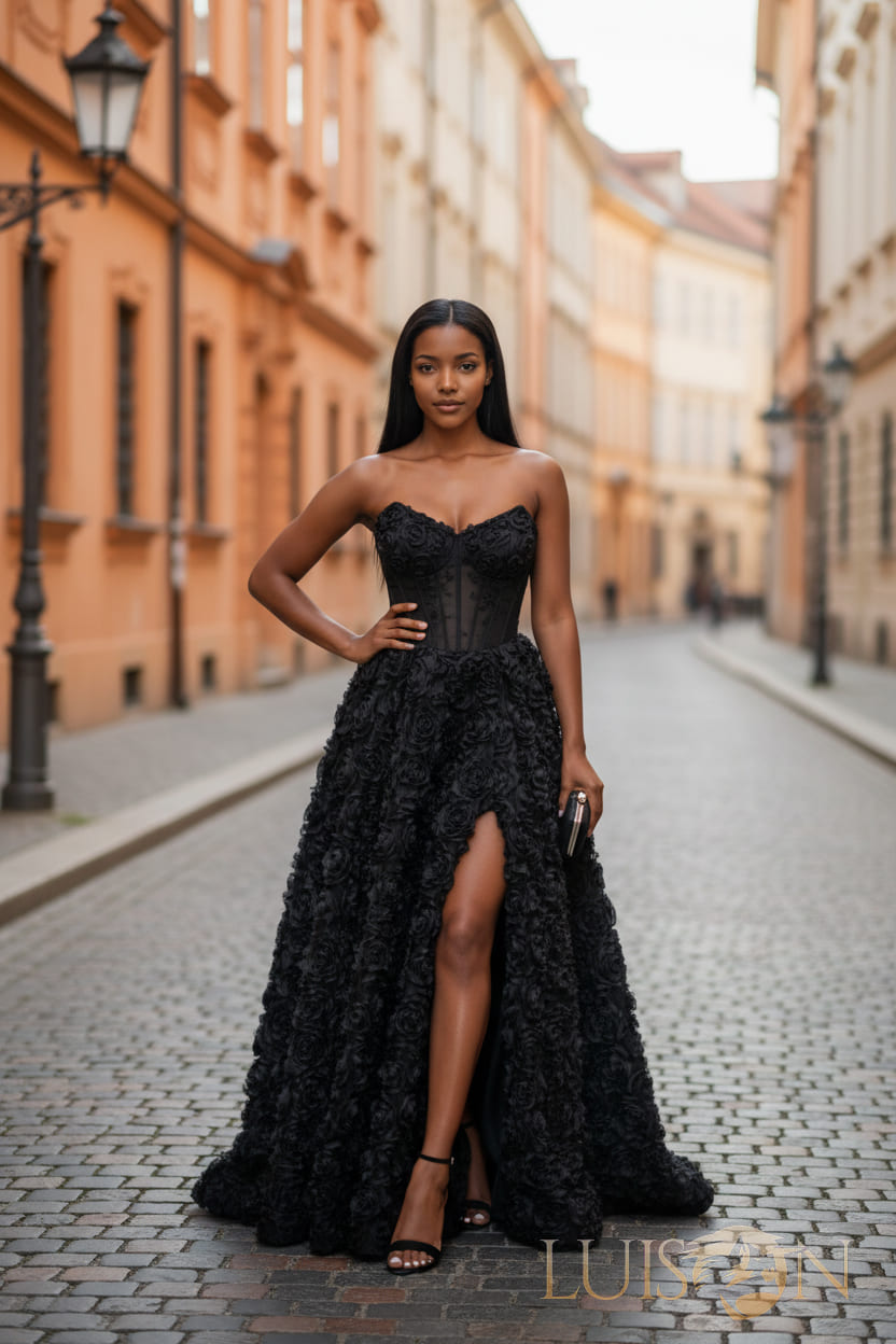 Vestido Mill Rosas - Imagen 3