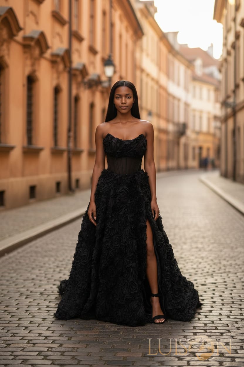 Vestido Mill Rosas - Imagen 4