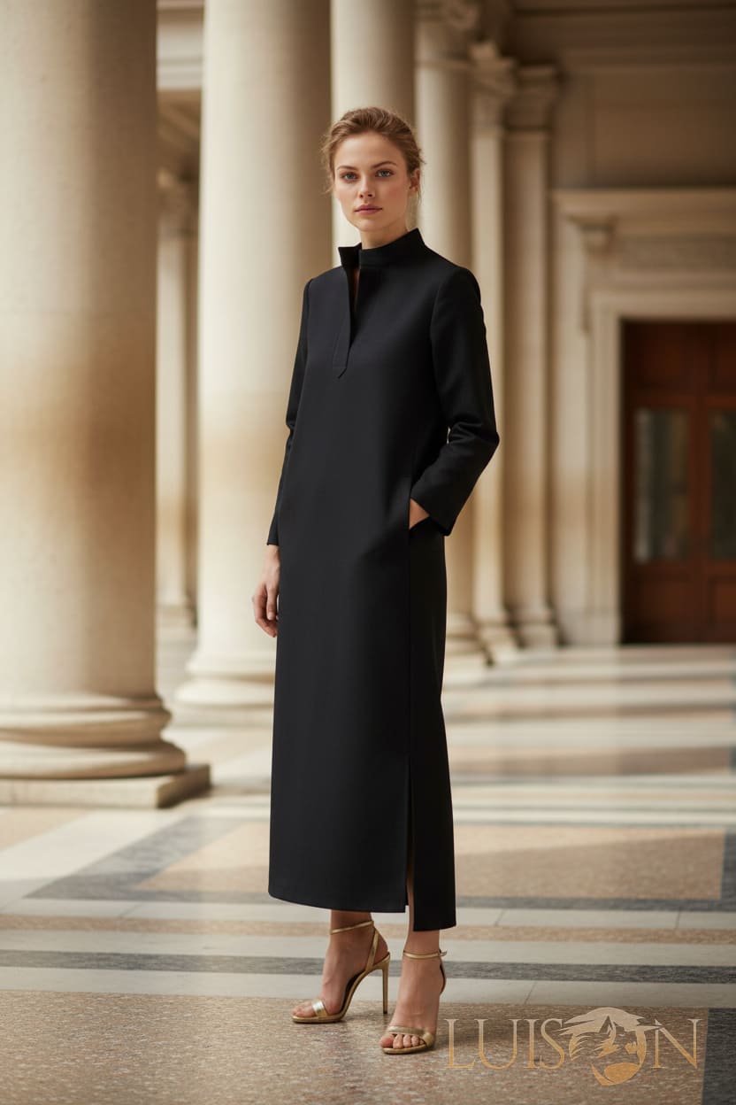 Vestido Santi Negro - Imagen 7