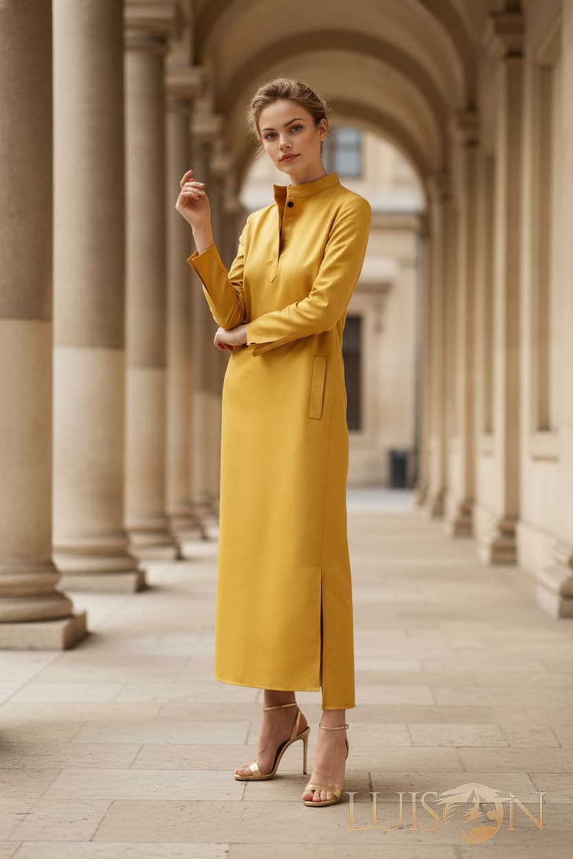 Vestido Santi Amarillo - Imagen 3