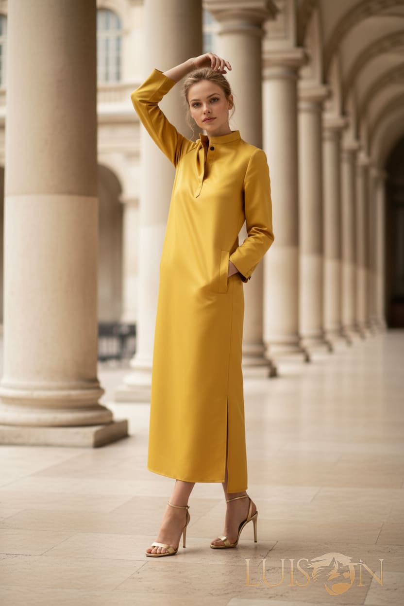 Vestido Santi Amarillo - Imagen 4