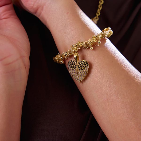 Brazalete Alas de Ángel Dorado