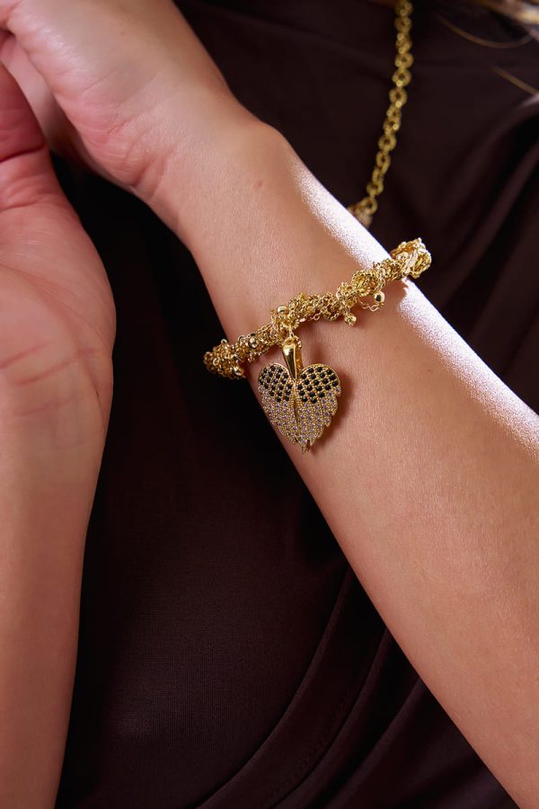 Brazalete Alas de Ángel Dorado