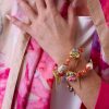 Brazalete Doble Pink Marine Gold (2) Brazalete Doble Pink Marine Gold
