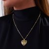 Collar Corazón de Ángel Dorado (2) Collar Corazón de Ángel Dorado
