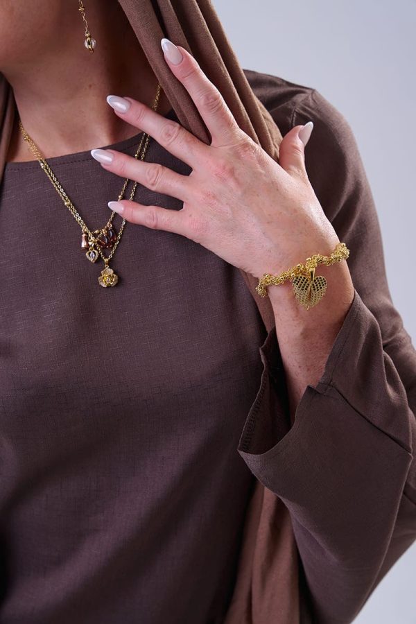 Conjunto de Collares Unisex Lágrimas de Otoño (3) Conjunto de Collares Unisex Lágrimas de Otoño