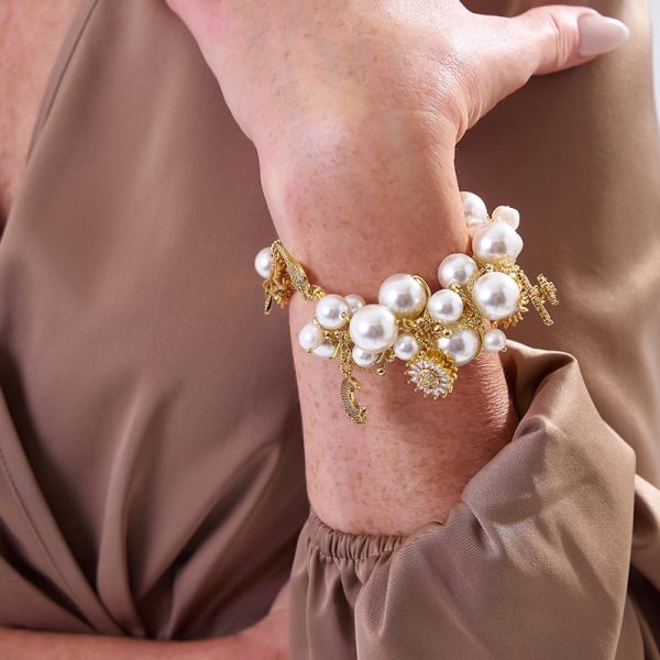 Brazalete Mistyc Pearl Gold