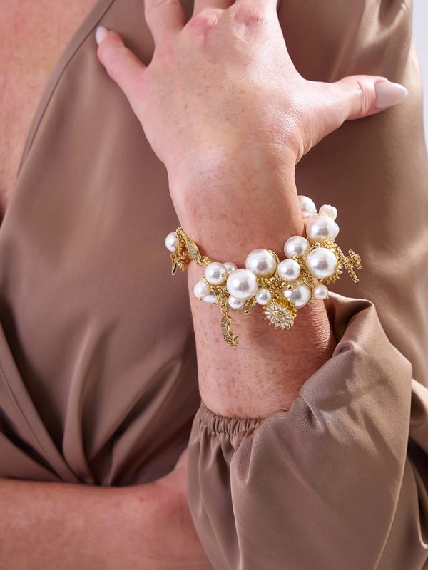 Brazalete Mistyc Pearl Gold