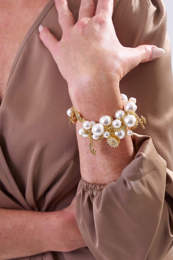 Mistyc Pearl Gold (1) Brazalete Mistyc Pearl Gold