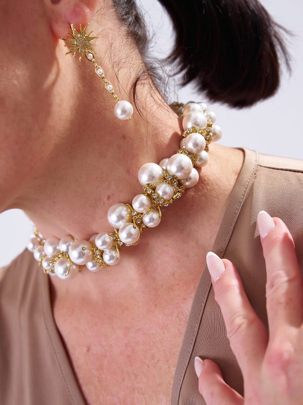 Gargantilla Mistyc Pearl Gold