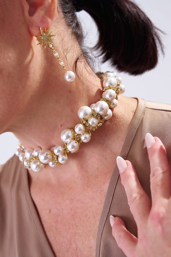 Mistyc Pearl Gold (3) Gargantilla Mistyc Pearl Gold