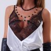 Top elegante de noche para fiestas y eventos especiales