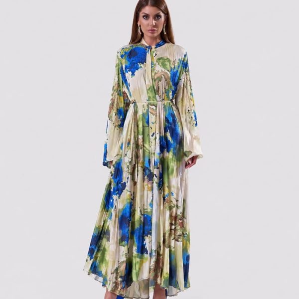 Vestido Aquarelle Royale